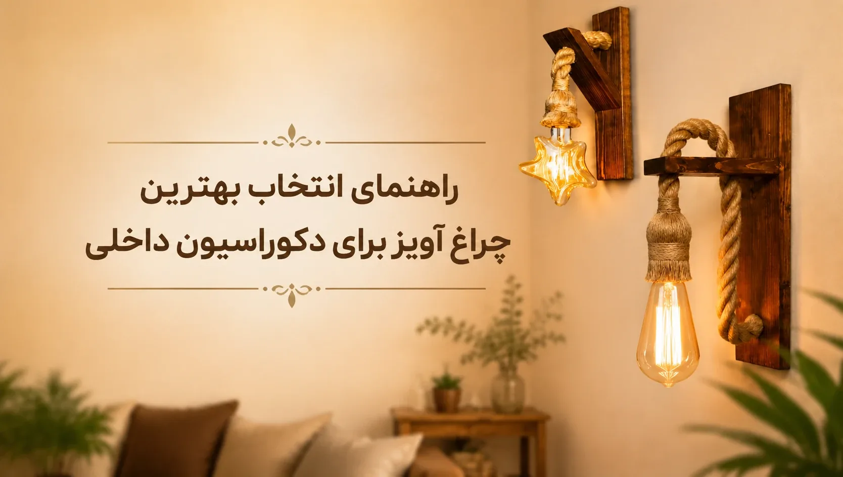 راهنمای انتخاب بهترین چراغ آویز برای دکوراسیون داخلی